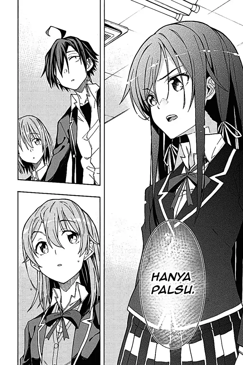 Yahari Ore no Seishun Love Come wa Machigatteiru @comic Chapter 68 Gambar 31