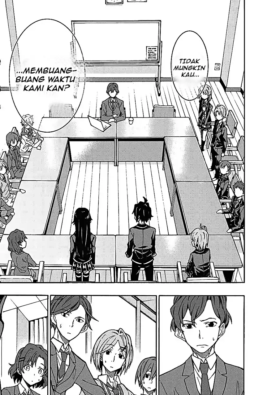 Yahari Ore no Seishun Love Come wa Machigatteiru @comic Chapter 68 Gambar 32