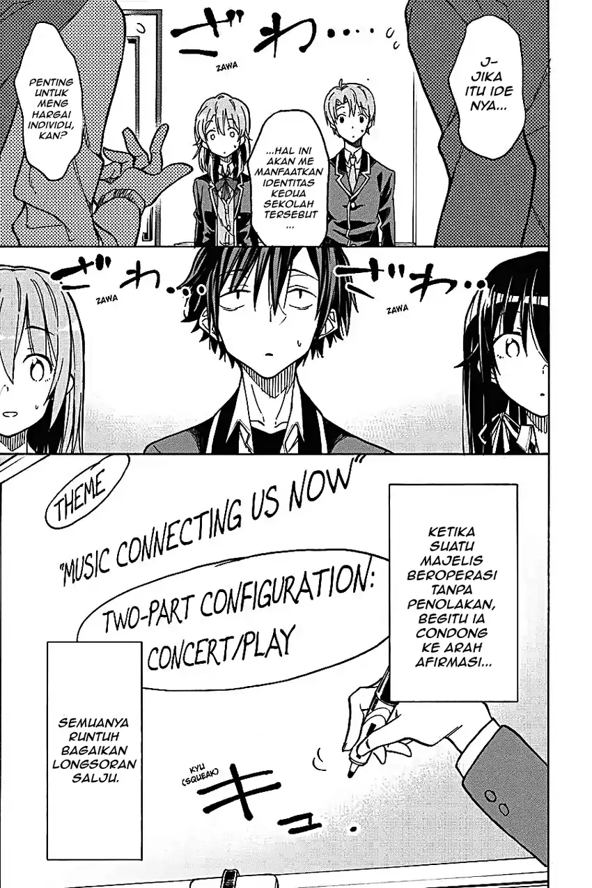 Yahari Ore no Seishun Love Come wa Machigatteiru @comic Chapter 68 Gambar 34