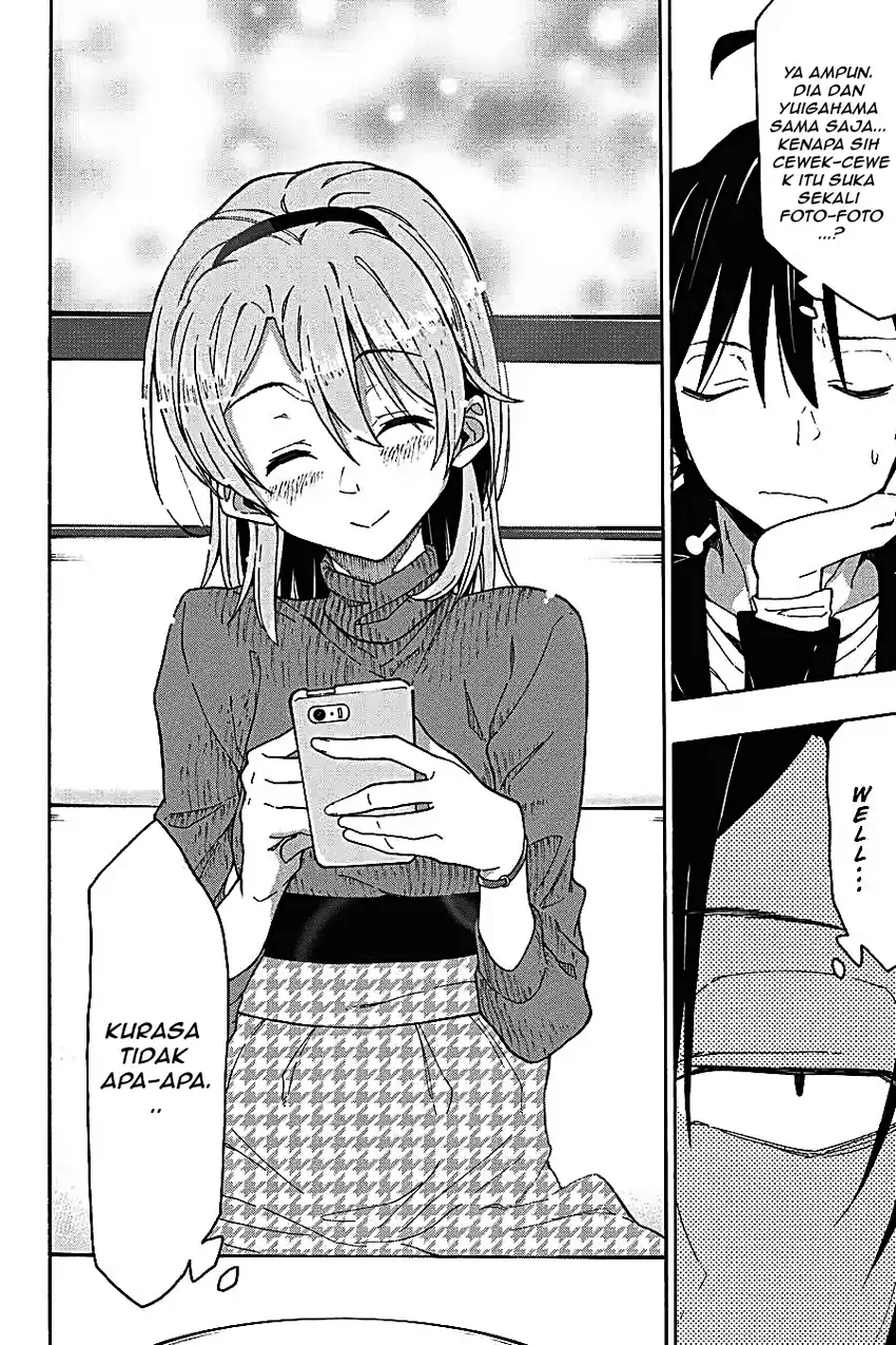 Yahari Ore no Seishun Love Come wa Machigatteiru @comic Chapter 70 Gambar 23