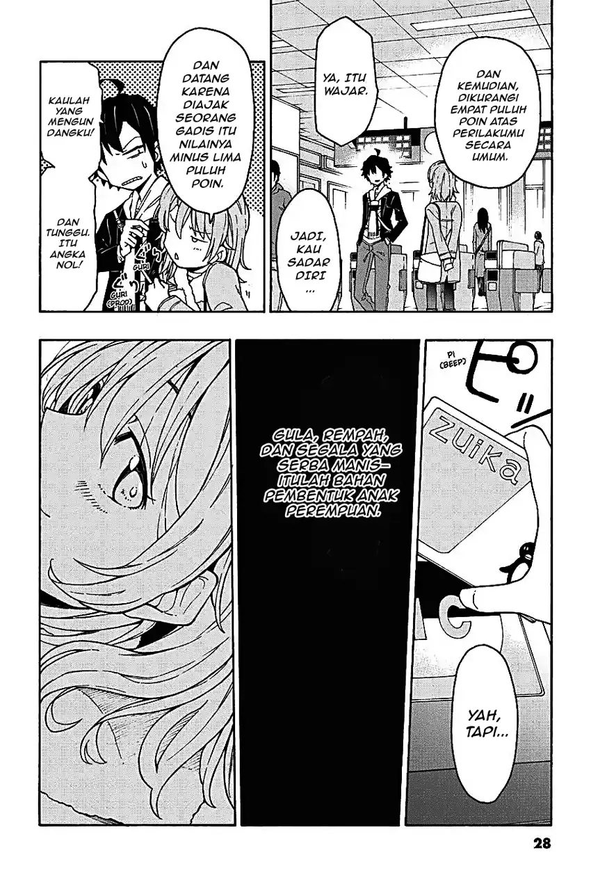 Yahari Ore no Seishun Love Come wa Machigatteiru @comic Chapter 70 Gambar 25