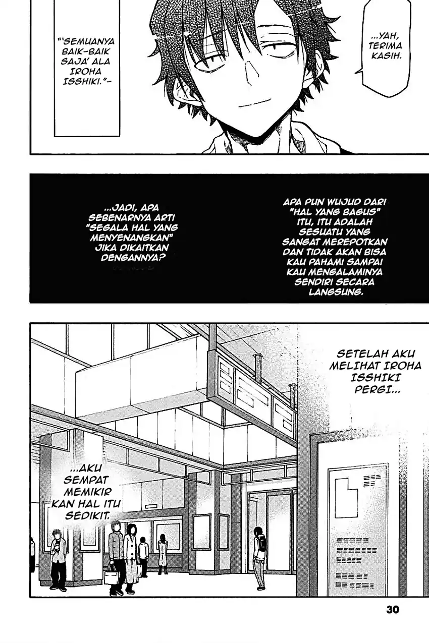 Yahari Ore no Seishun Love Come wa Machigatteiru @comic Chapter 70 Gambar 27