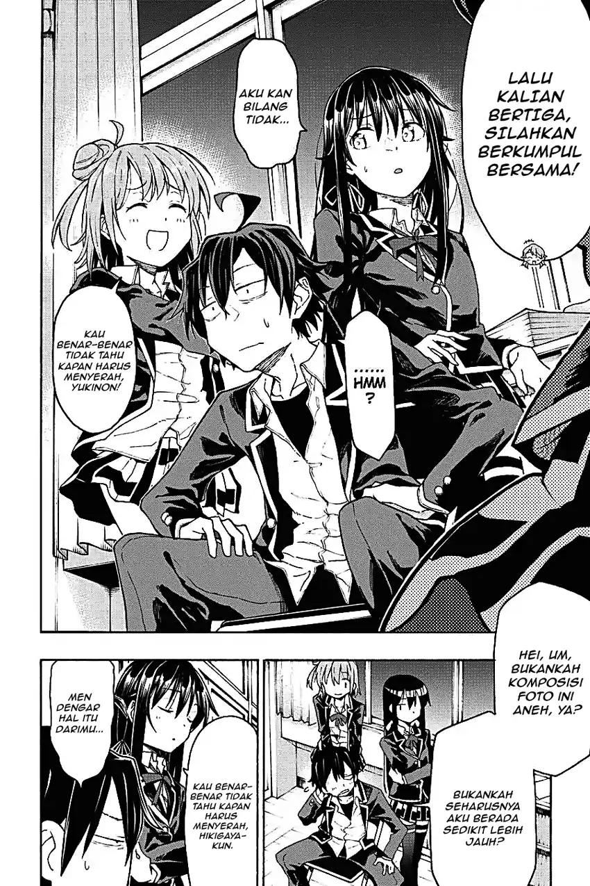 Yahari Ore no Seishun Love Come wa Machigatteiru @comic Chapter 71 Gambar 32