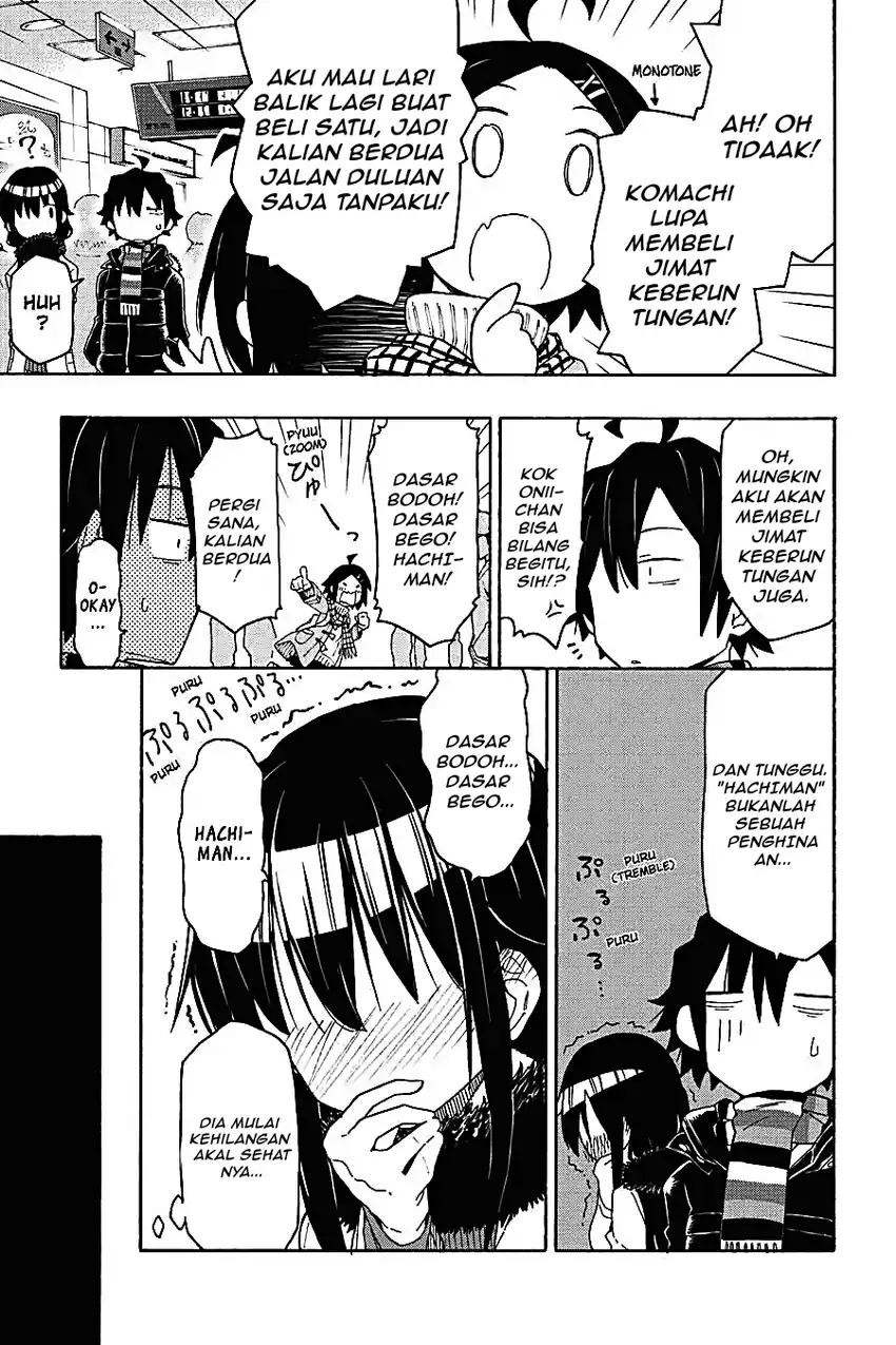 Yahari Ore no Seishun Love Come wa Machigatteiru @comic Chapter 72 Gambar 21