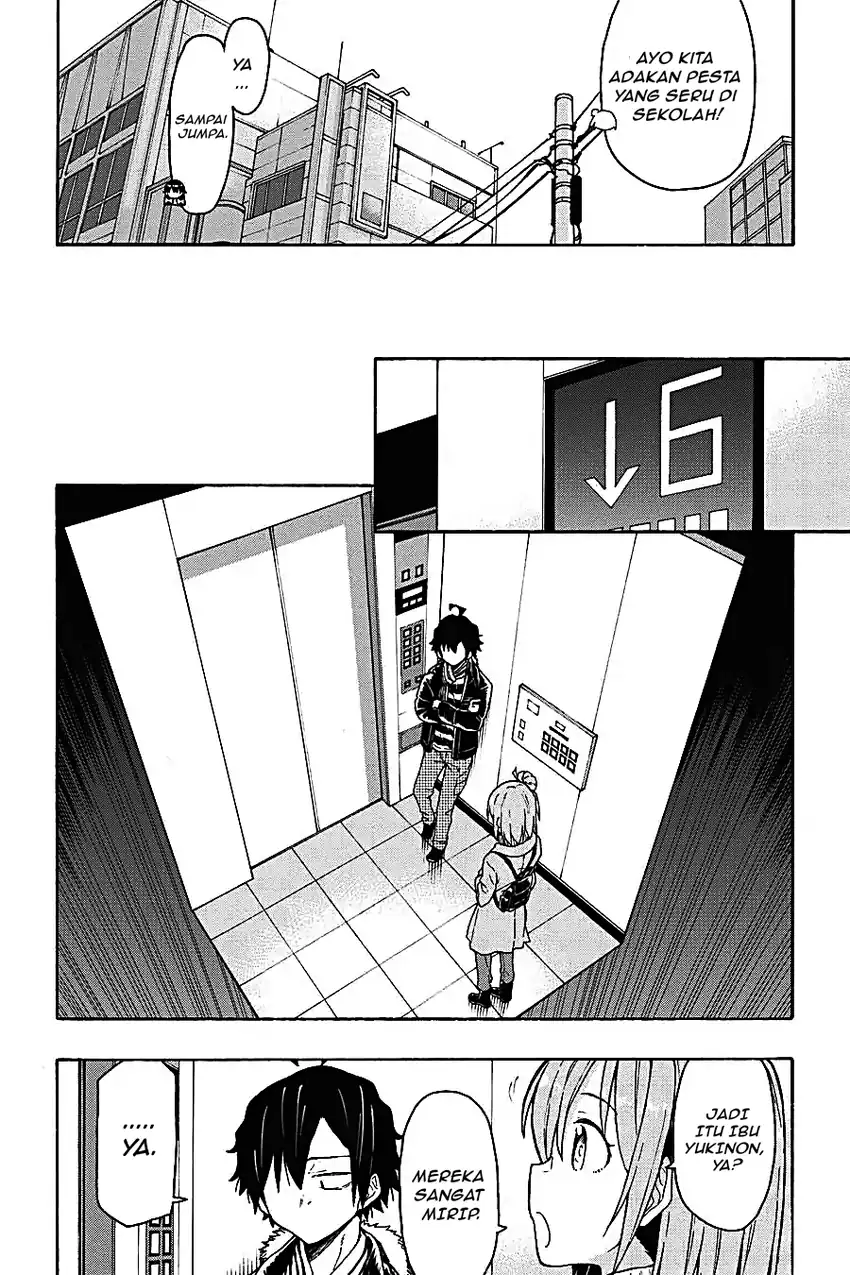 Yahari Ore no Seishun Love Come wa Machigatteiru @comic Chapter 73 Gambar 32