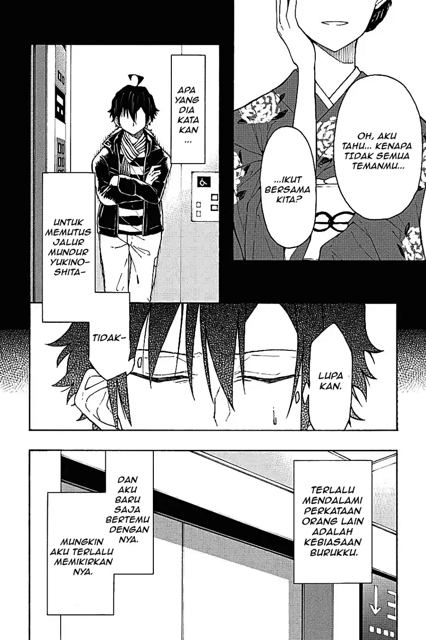 Yahari Ore no Seishun Love Come wa Machigatteiru @comic Chapter 73 Gambar 34