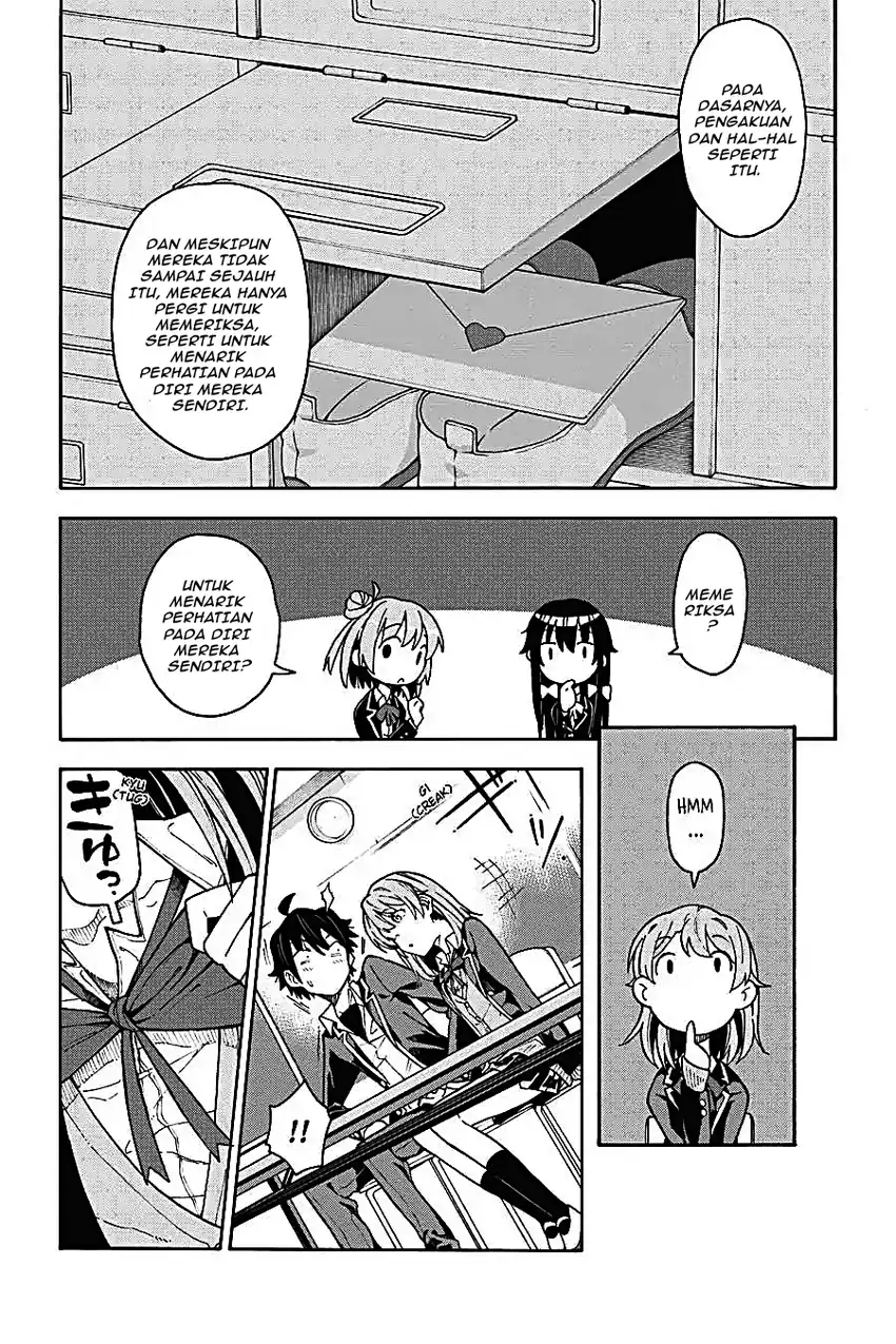 Yahari Ore no Seishun Love Come wa Machigatteiru @comic Chapter 74 Gambar 22