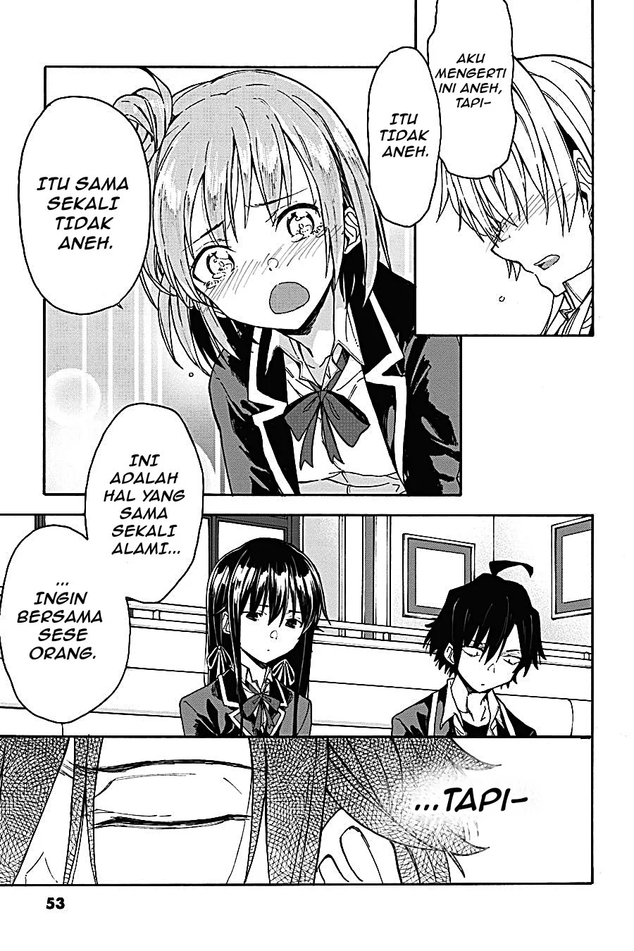 Yahari Ore no Seishun Love Come wa Machigatteiru @comic Chapter 76 Gambar 19