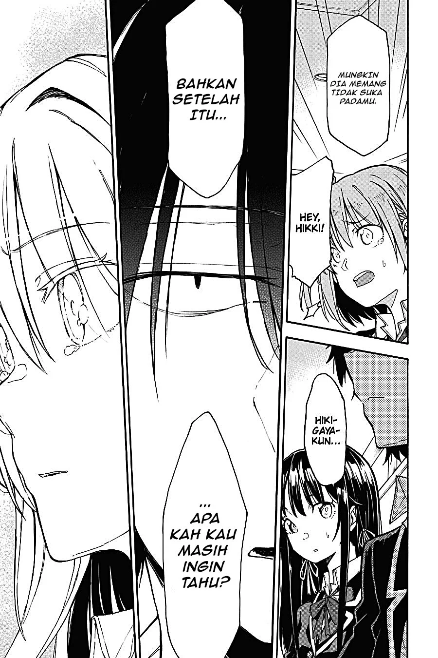 Yahari Ore no Seishun Love Come wa Machigatteiru @comic Chapter 76 Gambar 21