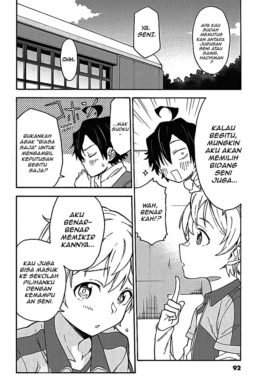 Yahari Ore no Seishun Love Come wa Machigatteiru @comic Chapter 77 Gambar 32
