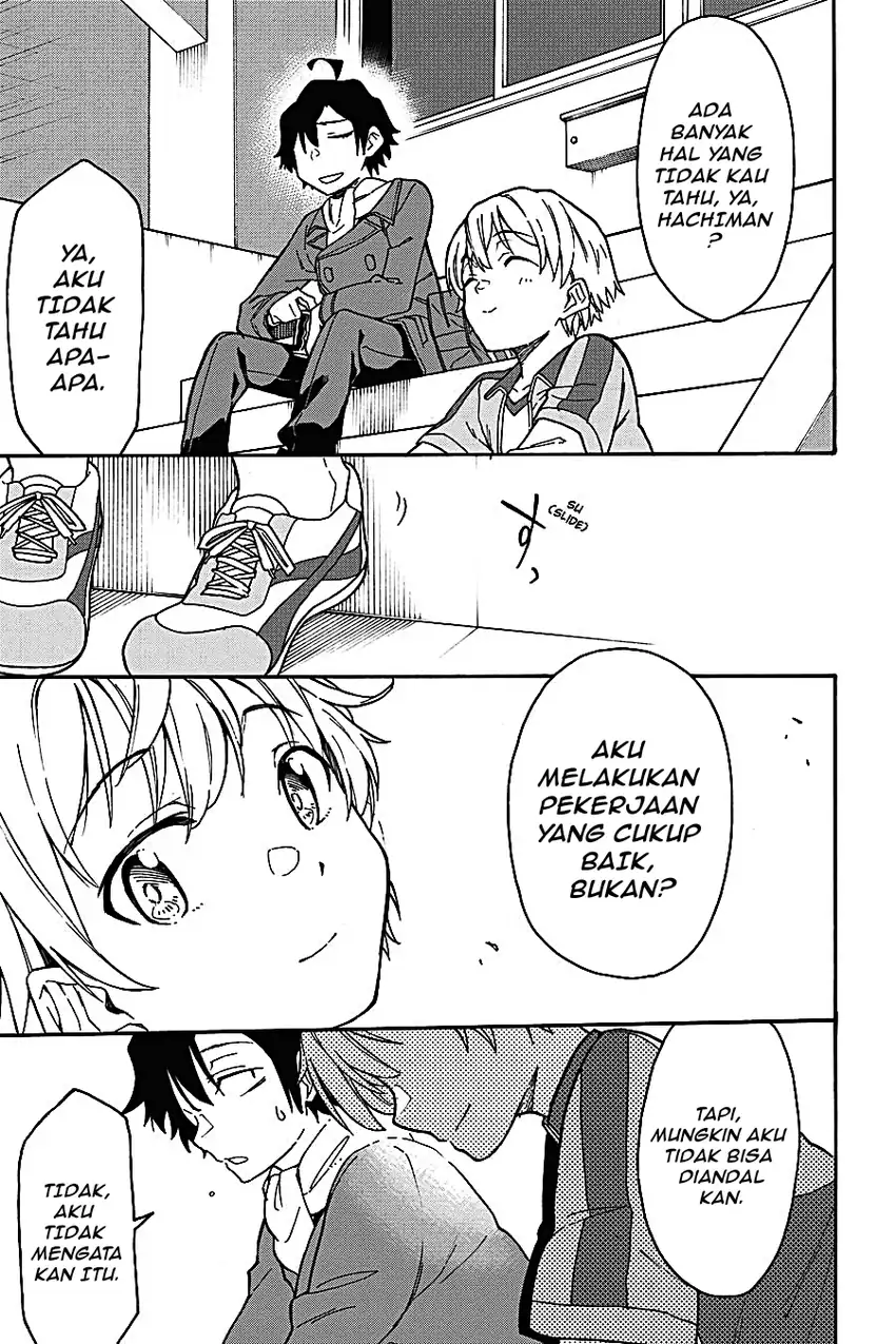 Yahari Ore no Seishun Love Come wa Machigatteiru @comic Chapter 77 Gambar 35