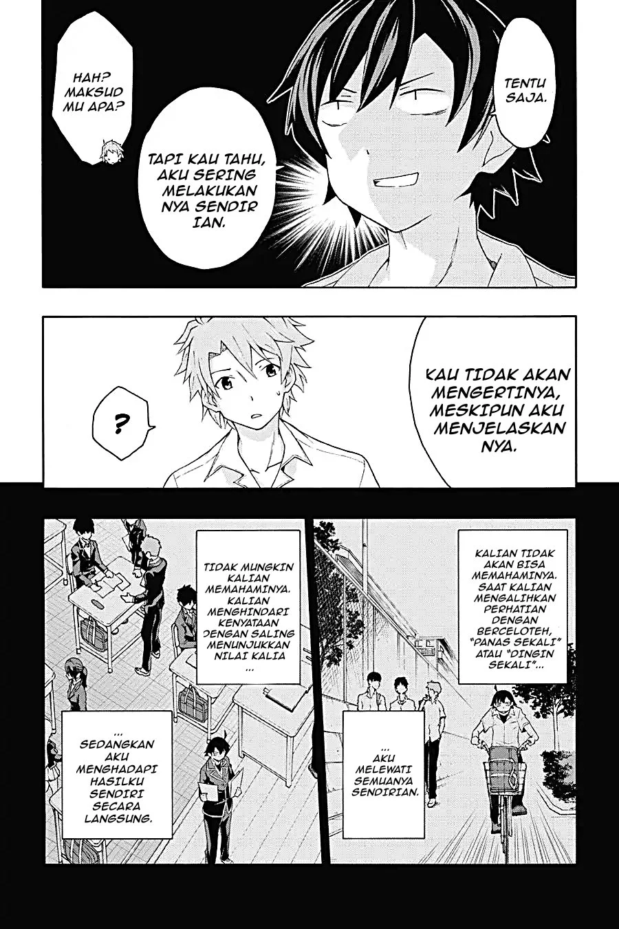 Yahari Ore no Seishun Love Come wa Machigatteiru @comic Chapter 8.1 Gambar 12