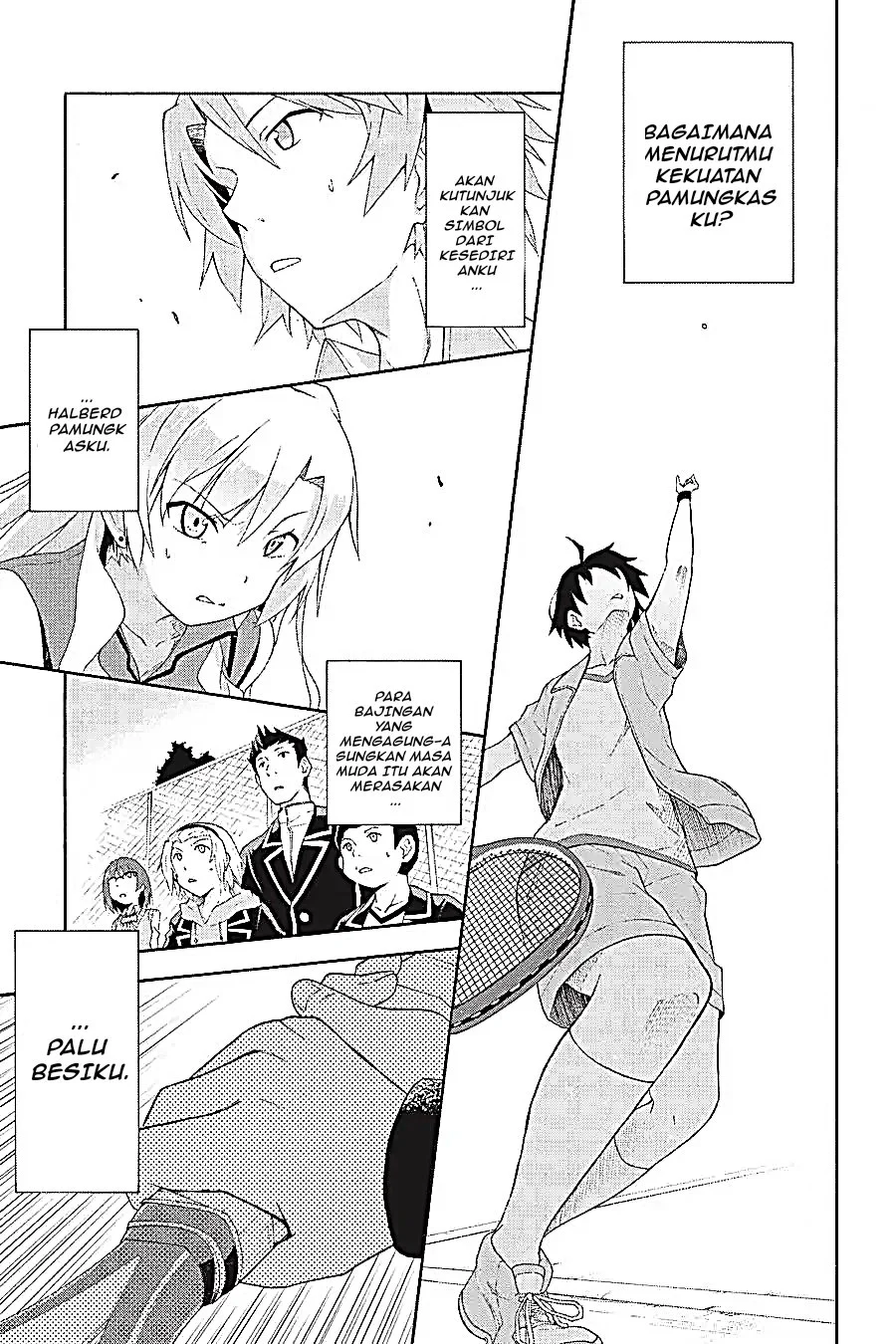 Yahari Ore no Seishun Love Come wa Machigatteiru @comic Chapter 8.1 Gambar 13