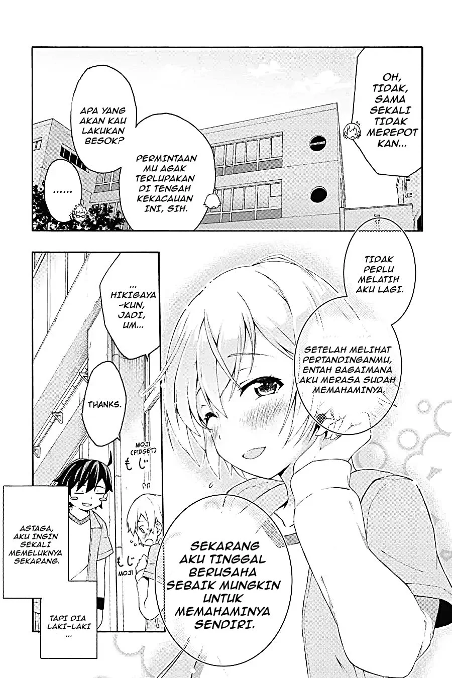Yahari Ore no Seishun Love Come wa Machigatteiru @comic Chapter 8.2 Gambar 8