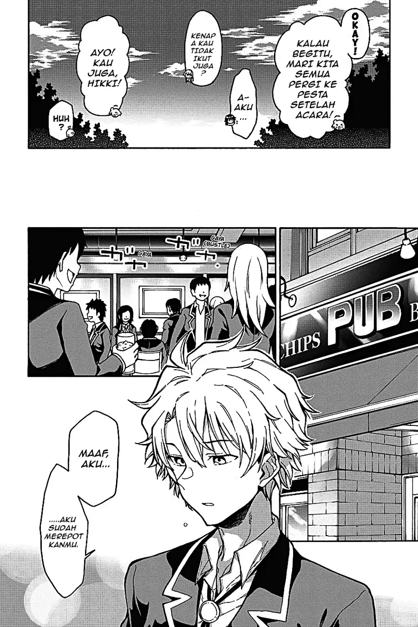 Yahari Ore no Seishun Love Come wa Machigatteiru @comic Chapter 80 Gambar 23
