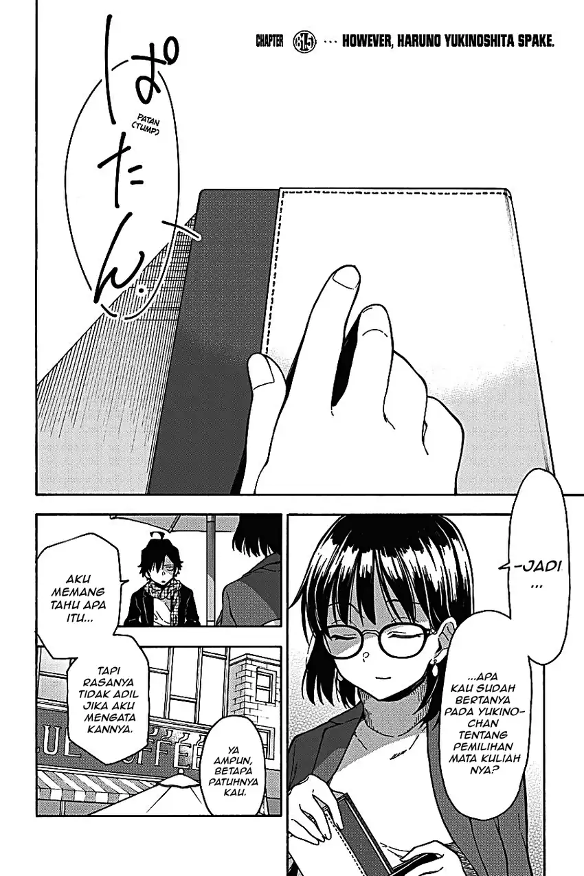Yahari Ore no Seishun Love Come wa Machigatteiru @comic Chapter 80 Gambar 30