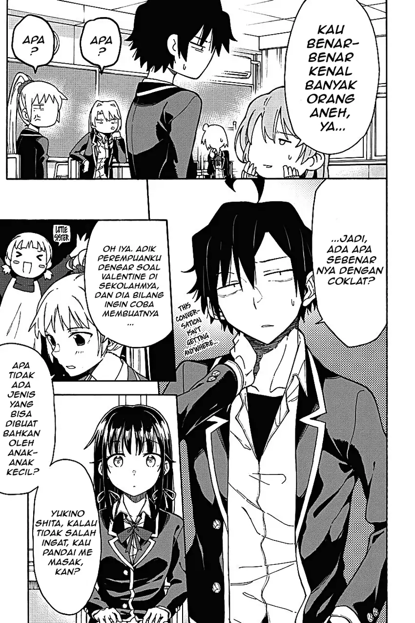 Yahari Ore no Seishun Love Come wa Machigatteiru @comic Chapter 81 Gambar 18