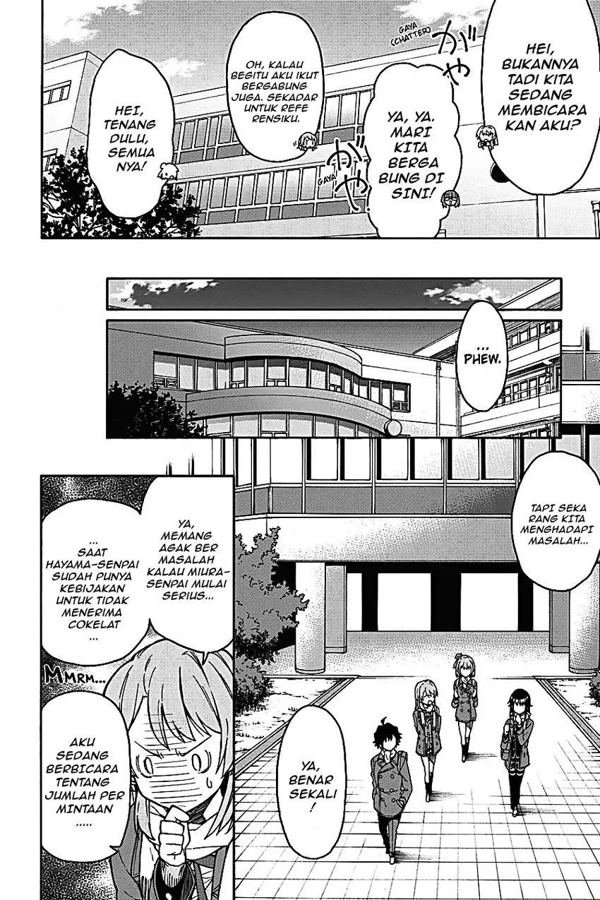 Yahari Ore no Seishun Love Come wa Machigatteiru @comic Chapter 81 Gambar 21