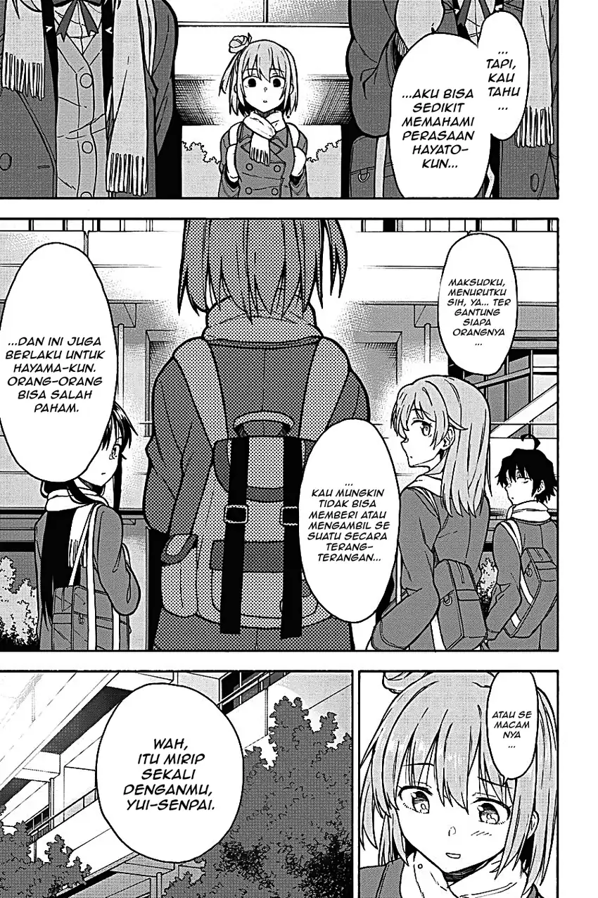 Yahari Ore no Seishun Love Come wa Machigatteiru @comic Chapter 81 Gambar 22