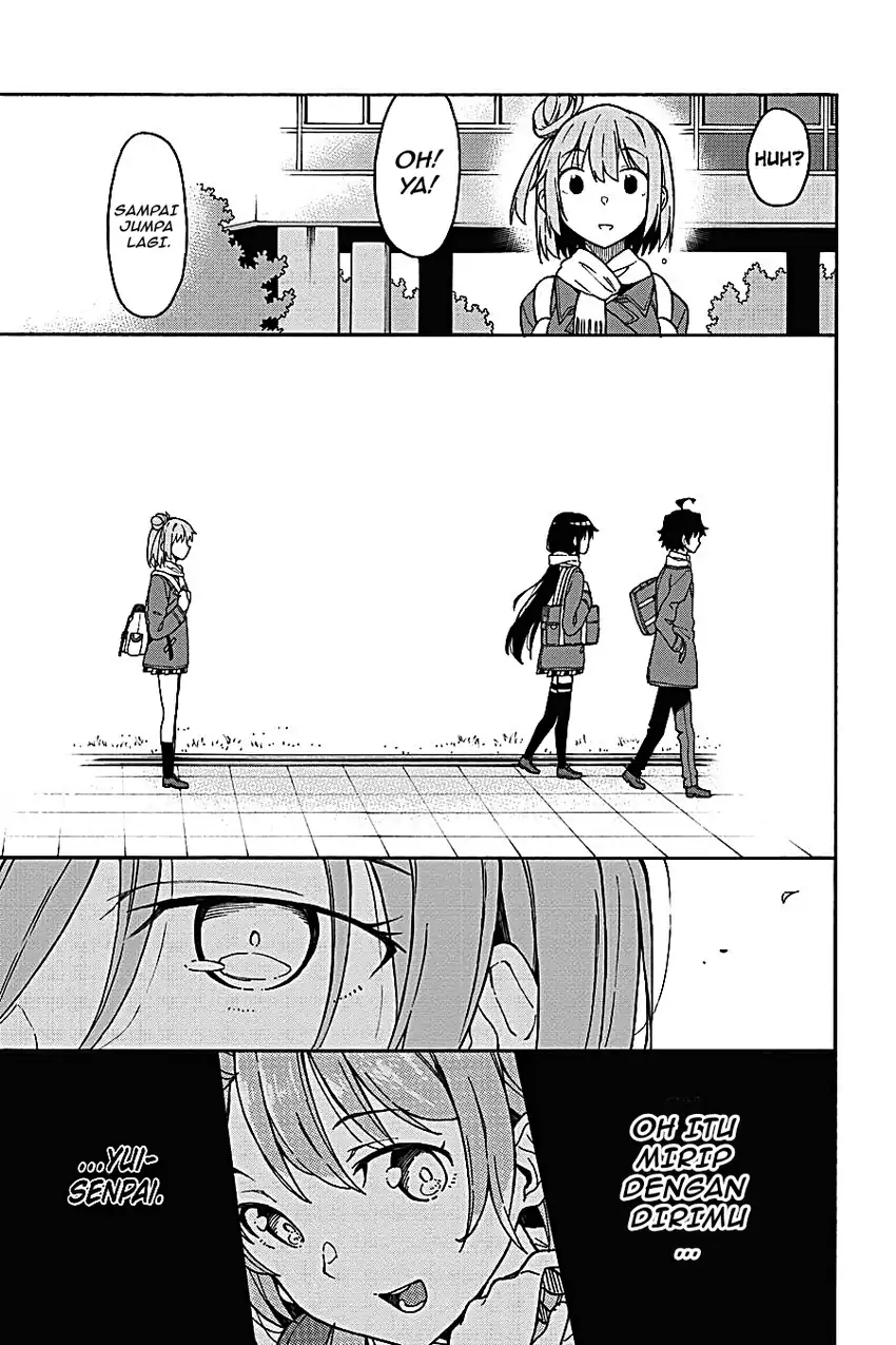 Yahari Ore no Seishun Love Come wa Machigatteiru @comic Chapter 81 Gambar 26