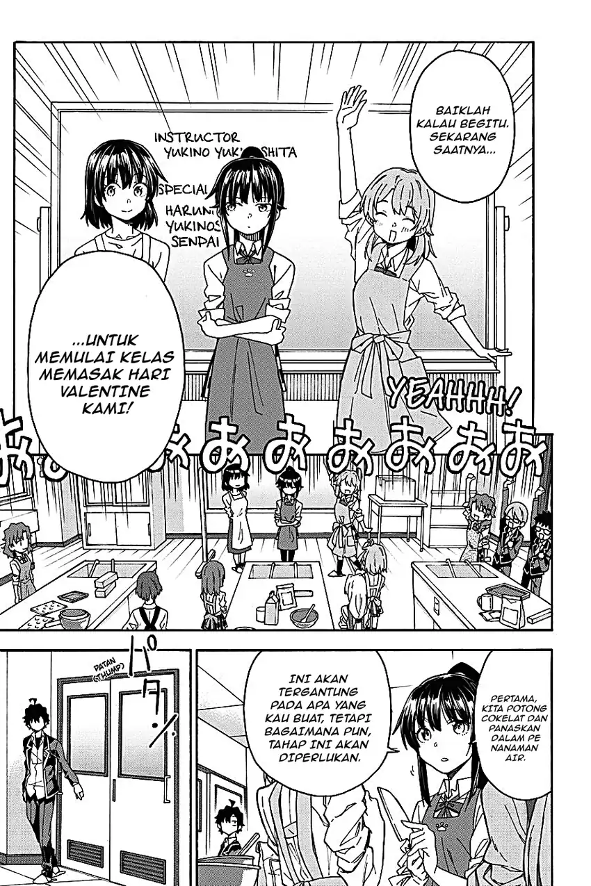 Yahari Ore no Seishun Love Come wa Machigatteiru @comic Chapter 82 Gambar 27