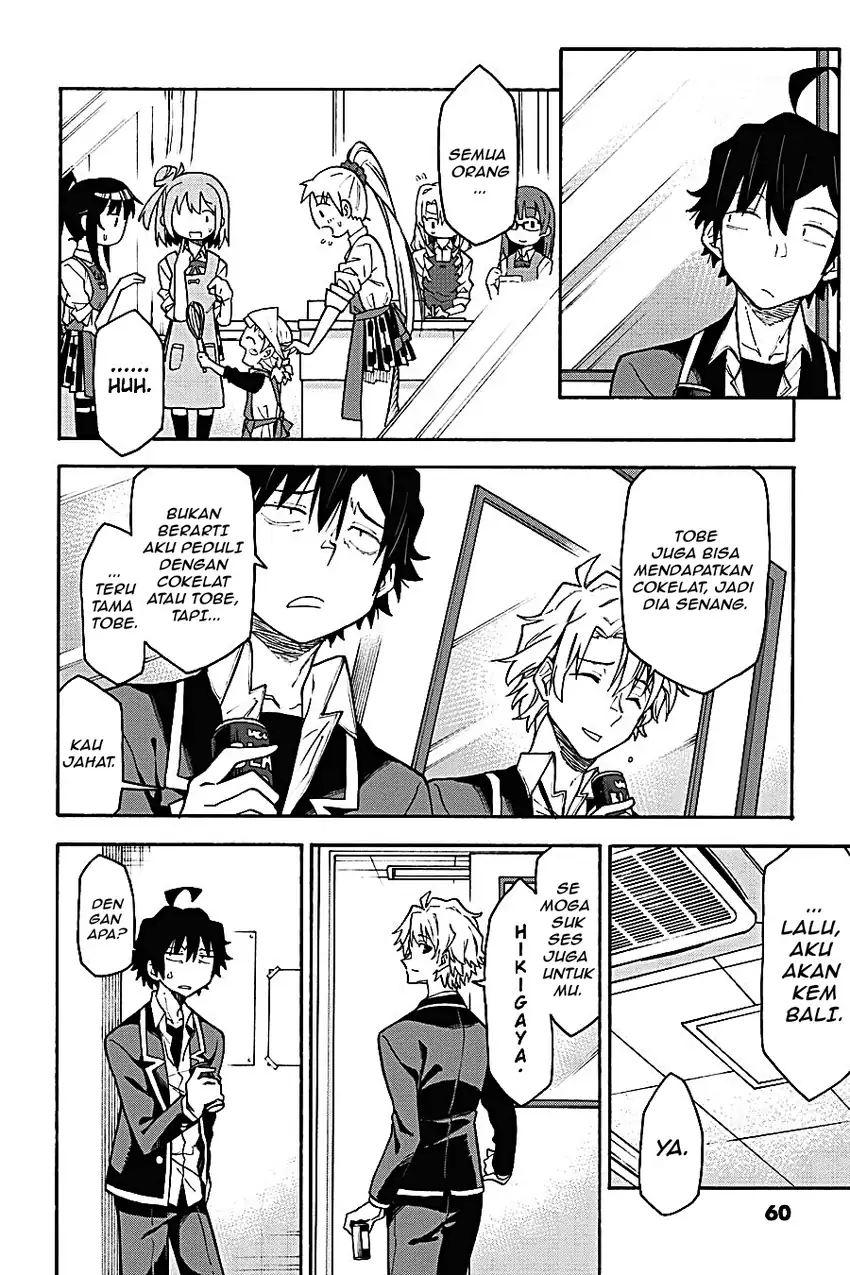 Yahari Ore no Seishun Love Come wa Machigatteiru @comic Chapter 82 Gambar 30