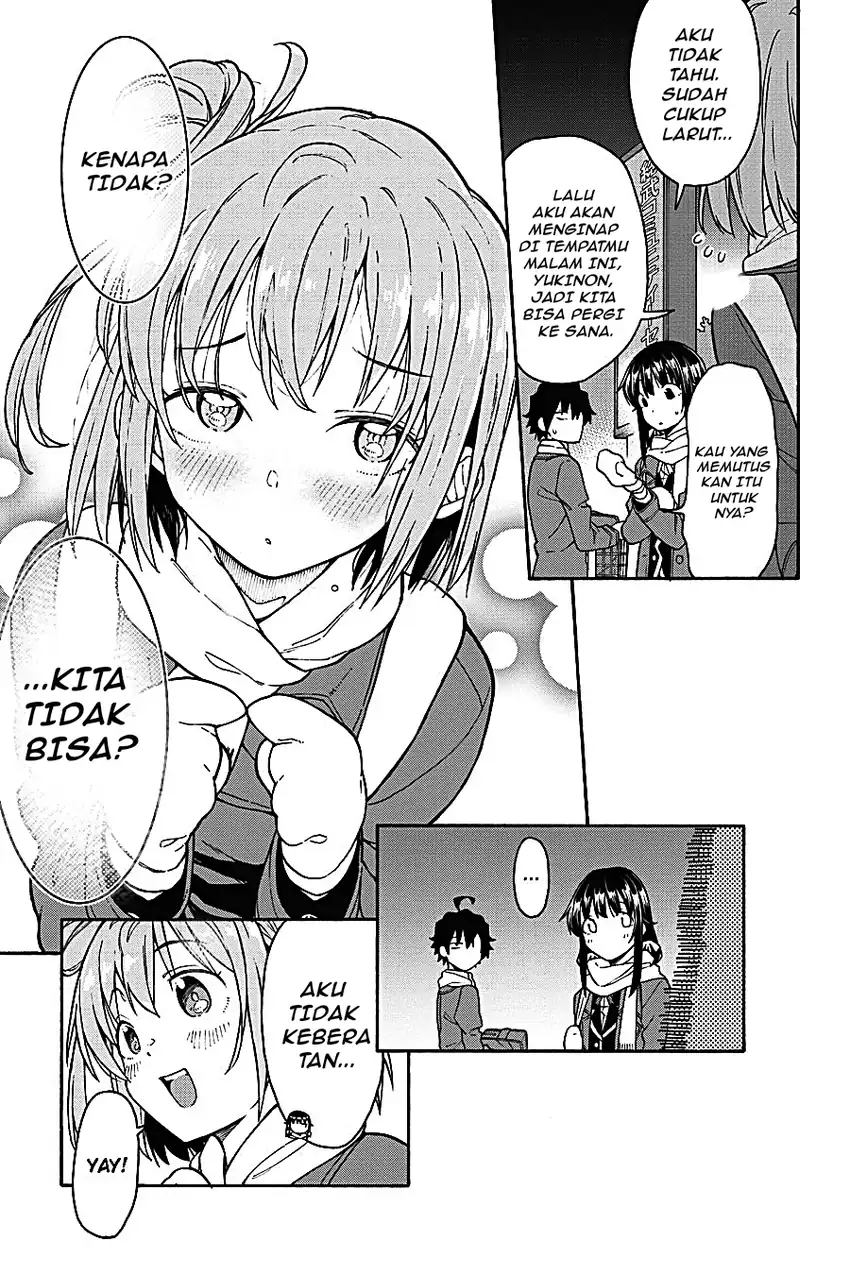 Yahari Ore no Seishun Love Come wa Machigatteiru @comic Chapter 83 Gambar 27