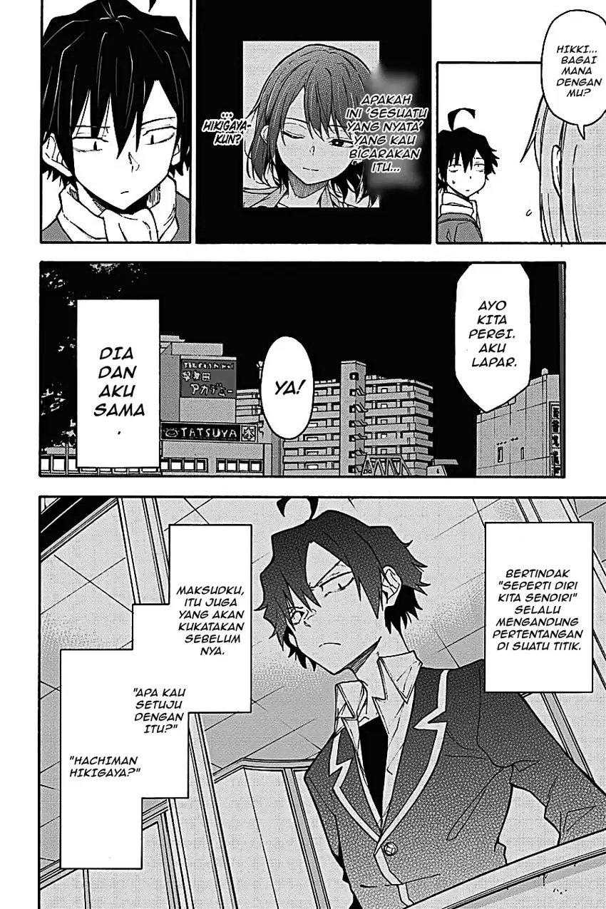 Yahari Ore no Seishun Love Come wa Machigatteiru @comic Chapter 83 Gambar 28