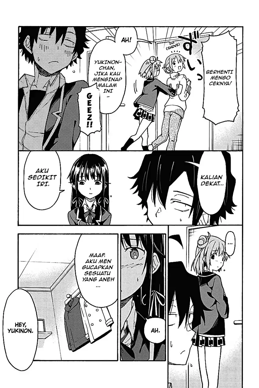 Yahari Ore no Seishun Love Come wa Machigatteiru @comic Chapter 84 Gambar 26