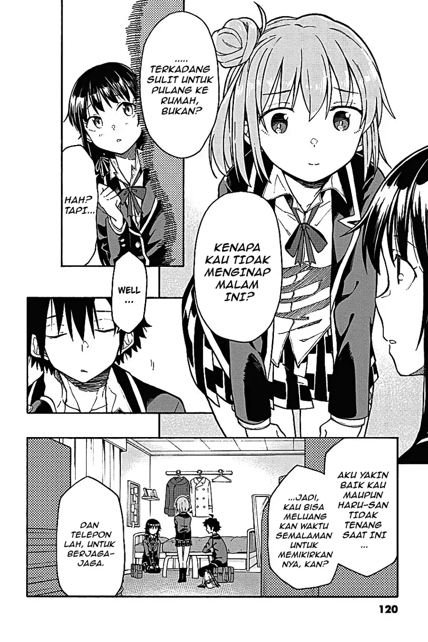 Yahari Ore no Seishun Love Come wa Machigatteiru @comic Chapter 84 Gambar 27