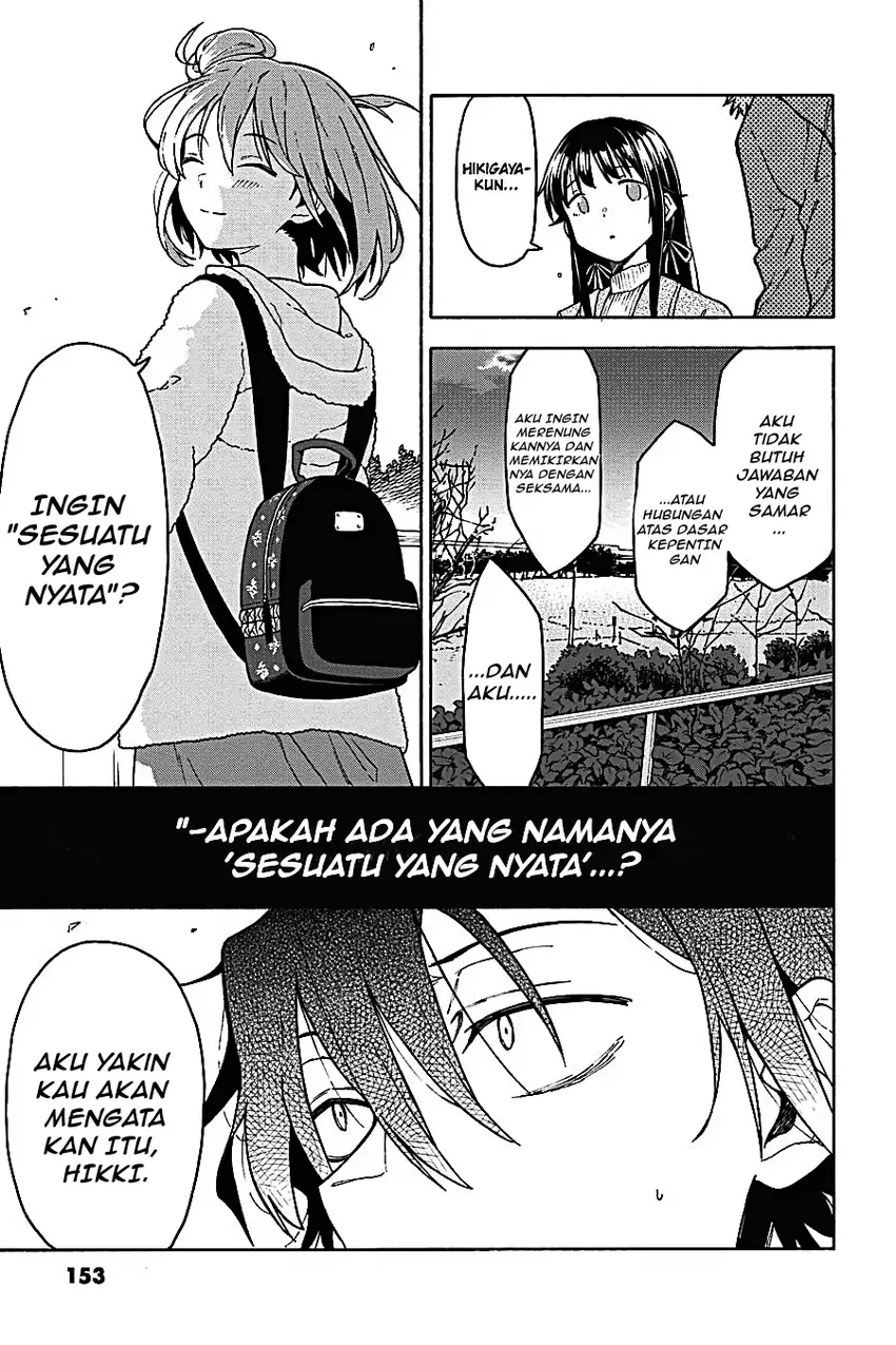Yahari Ore no Seishun Love Come wa Machigatteiru @comic Chapter 85 Gambar 25