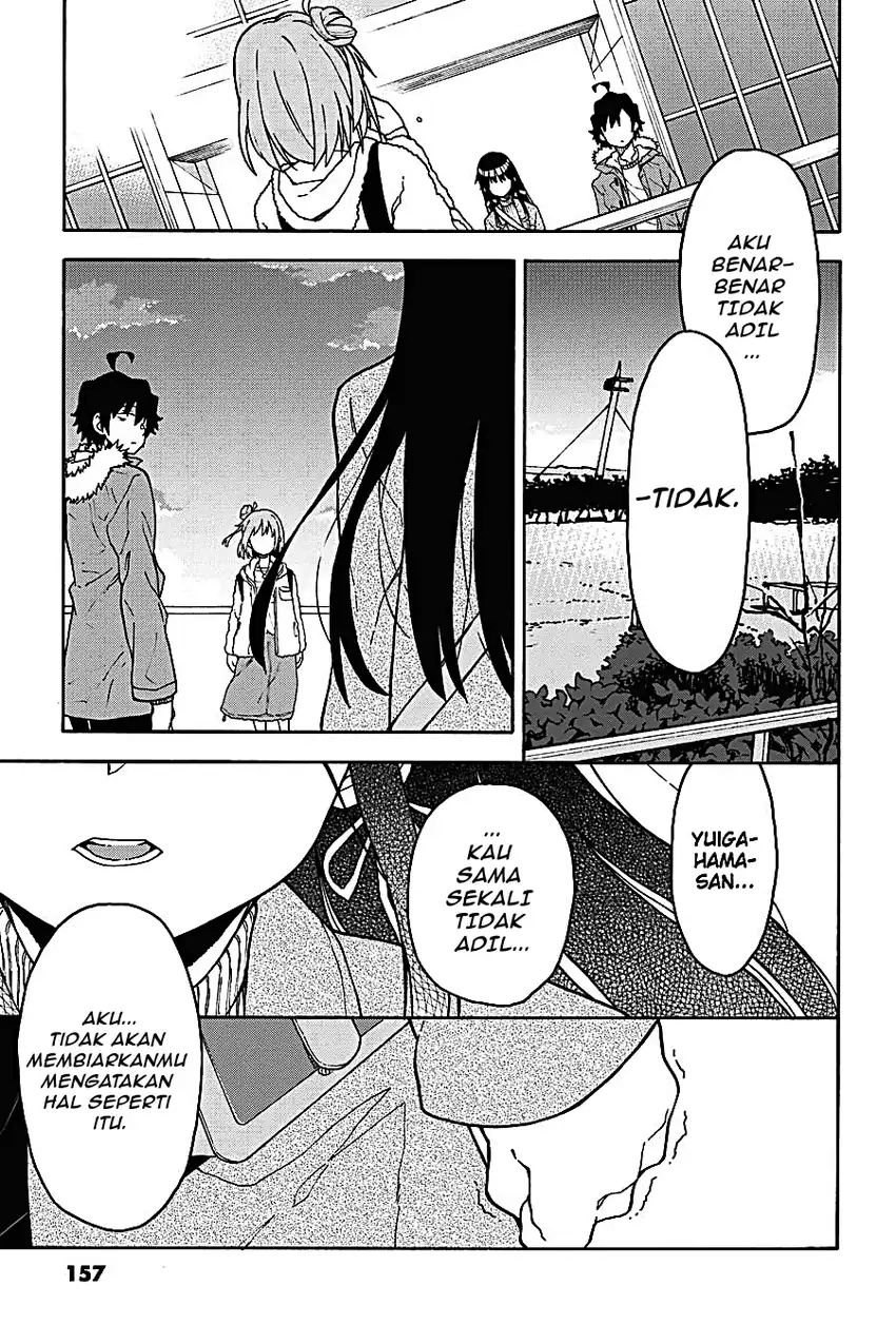 Yahari Ore no Seishun Love Come wa Machigatteiru @comic Chapter 85 Gambar 28
