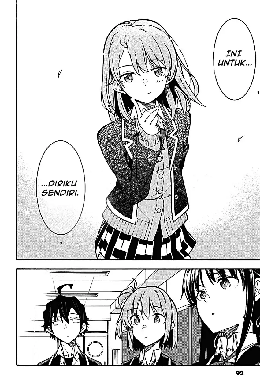 Yahari Ore no Seishun Love Come wa Machigatteiru @comic Chapter 88 Gambar 22