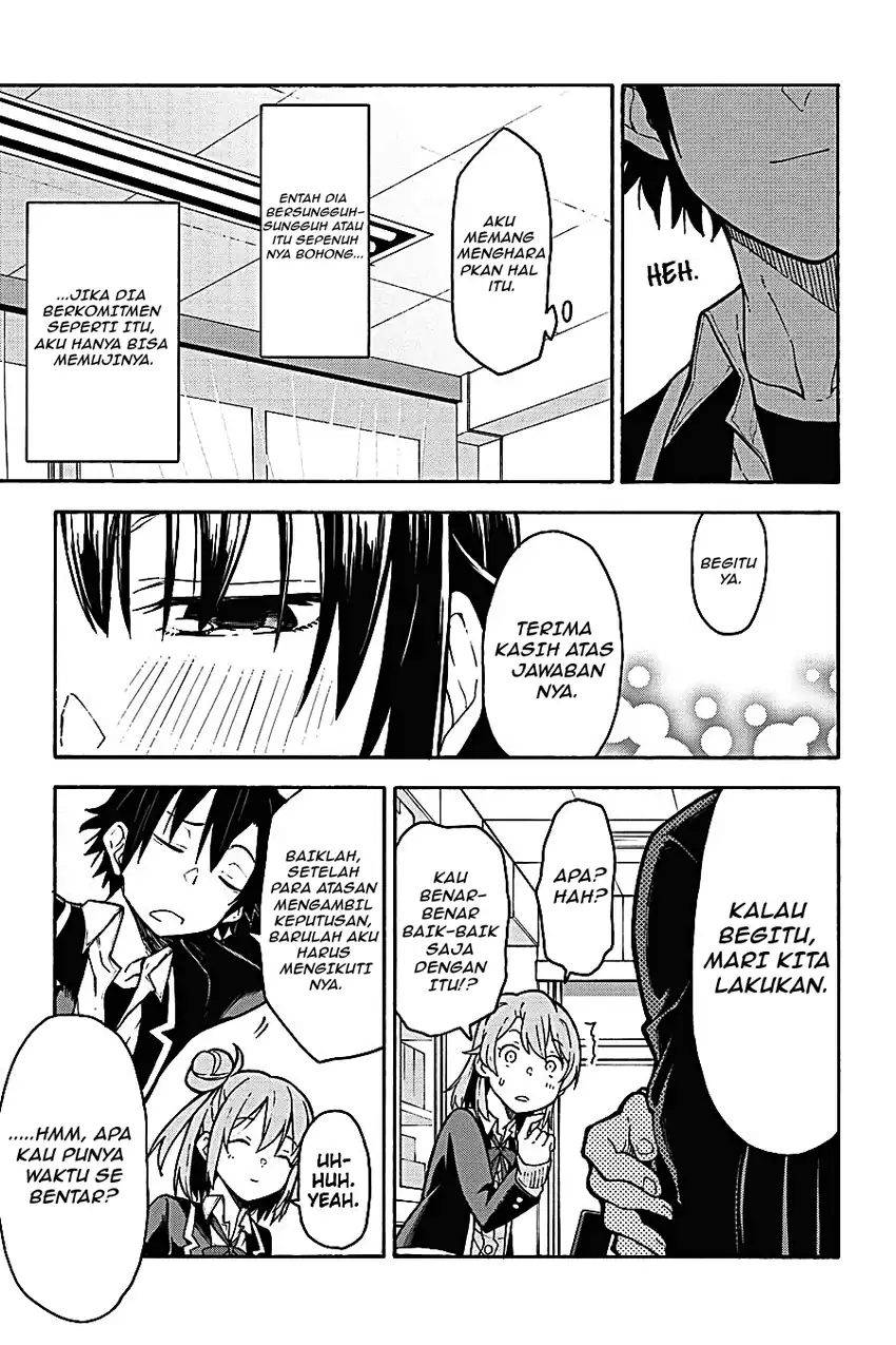 Yahari Ore no Seishun Love Come wa Machigatteiru @comic Chapter 88 Gambar 23