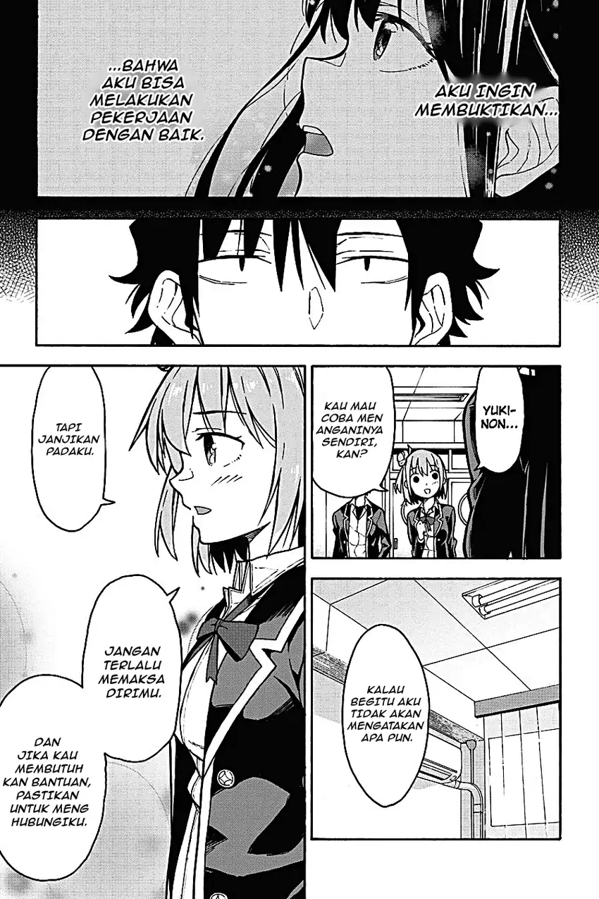 Yahari Ore no Seishun Love Come wa Machigatteiru @comic Chapter 88 Gambar 25