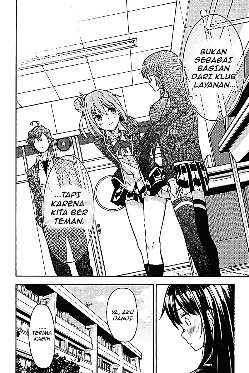 Yahari Ore no Seishun Love Come wa Machigatteiru @comic Chapter 88 Gambar 26