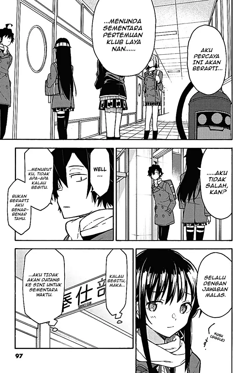 Yahari Ore no Seishun Love Come wa Machigatteiru @comic Chapter 88 Gambar 27