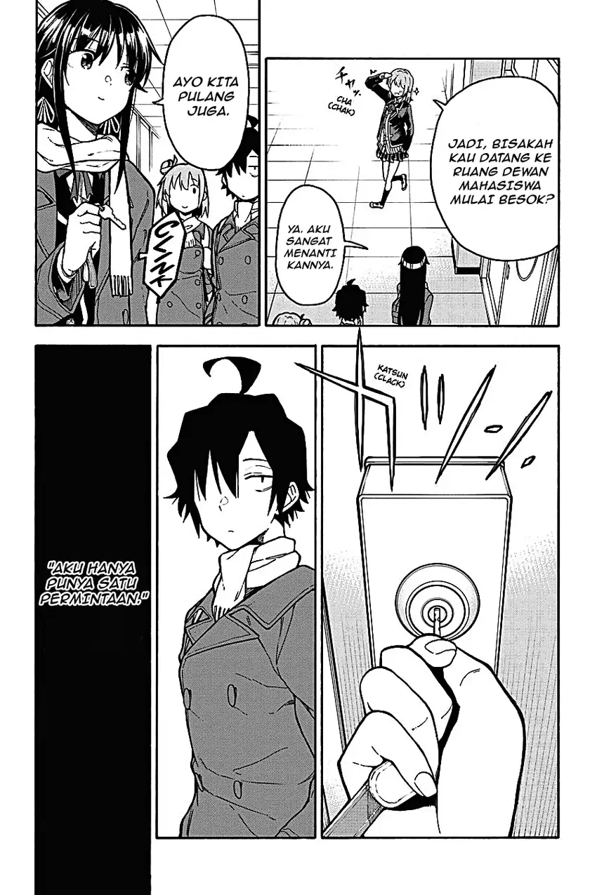 Yahari Ore no Seishun Love Come wa Machigatteiru @comic Chapter 88 Gambar 29