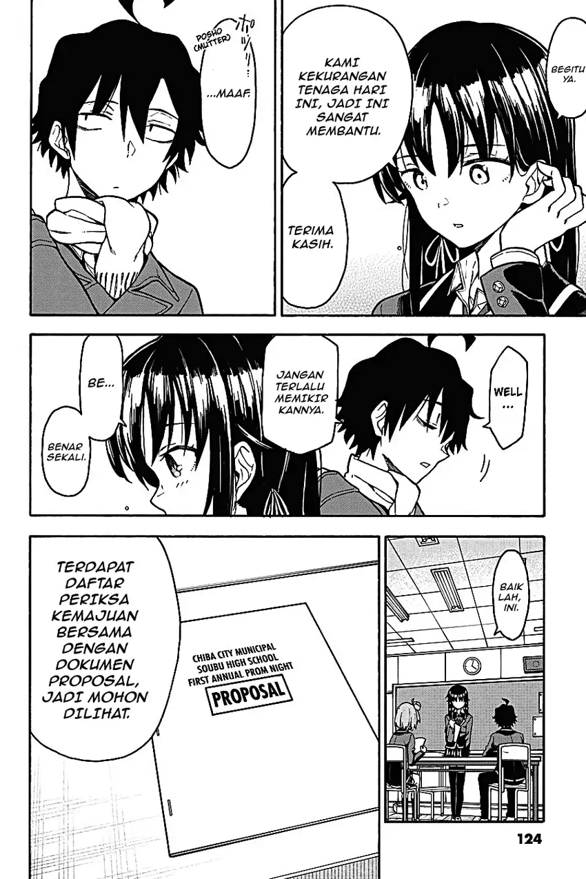 Yahari Ore no Seishun Love Come wa Machigatteiru @comic Chapter 89 Gambar 24
