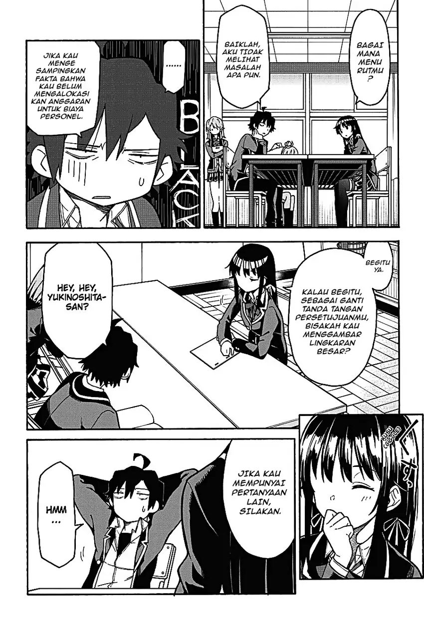 Yahari Ore no Seishun Love Come wa Machigatteiru @comic Chapter 89 Gambar 26