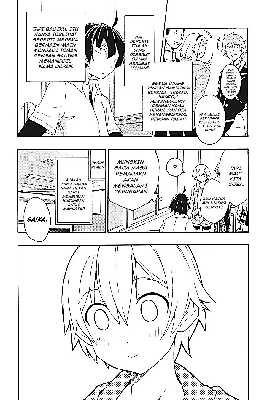 Yahari Ore no Seishun Love Come wa Machigatteiru @comic Chapter 9.1 Gambar 8