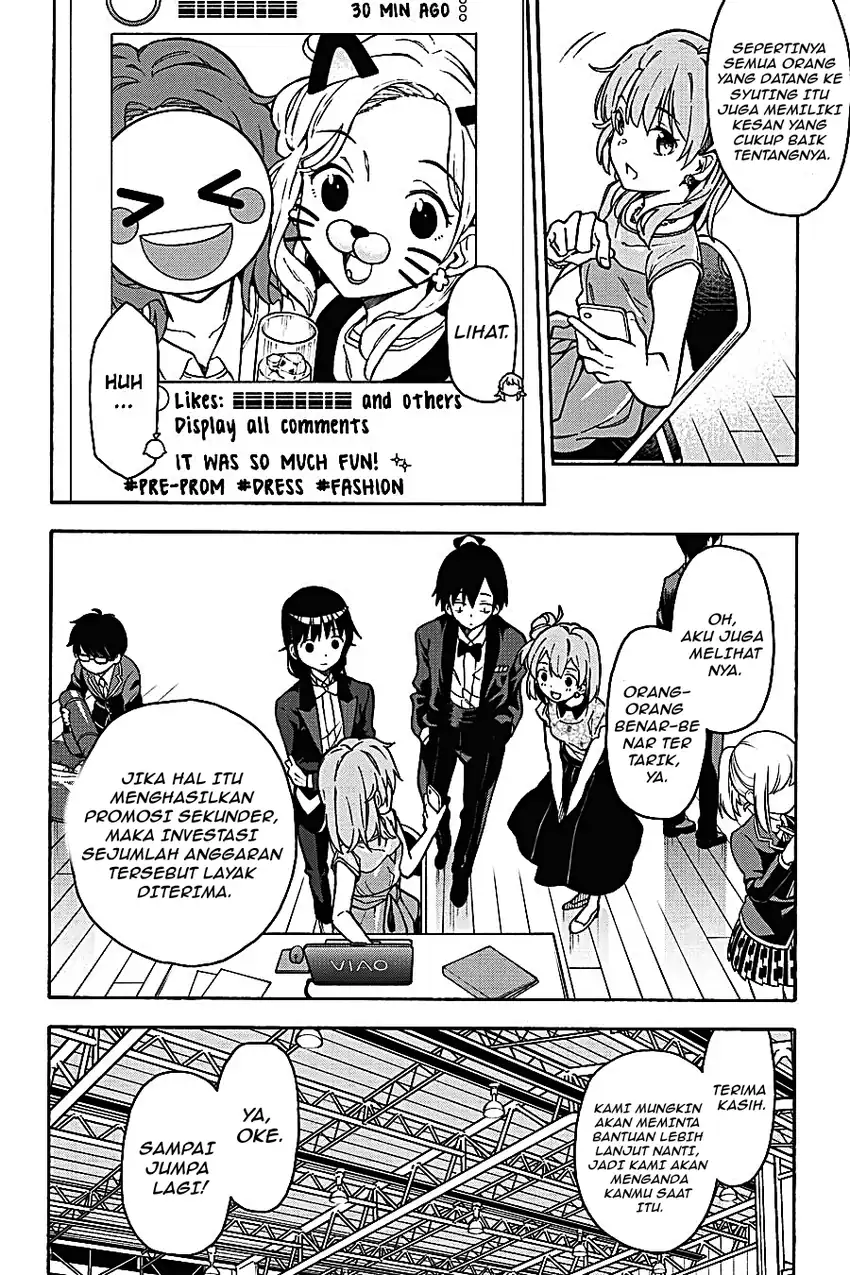 Yahari Ore no Seishun Love Come wa Machigatteiru @comic Chapter 90 Gambar 26