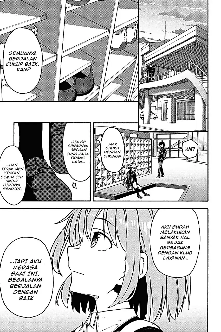 Yahari Ore no Seishun Love Come wa Machigatteiru @comic Chapter 90 Gambar 27