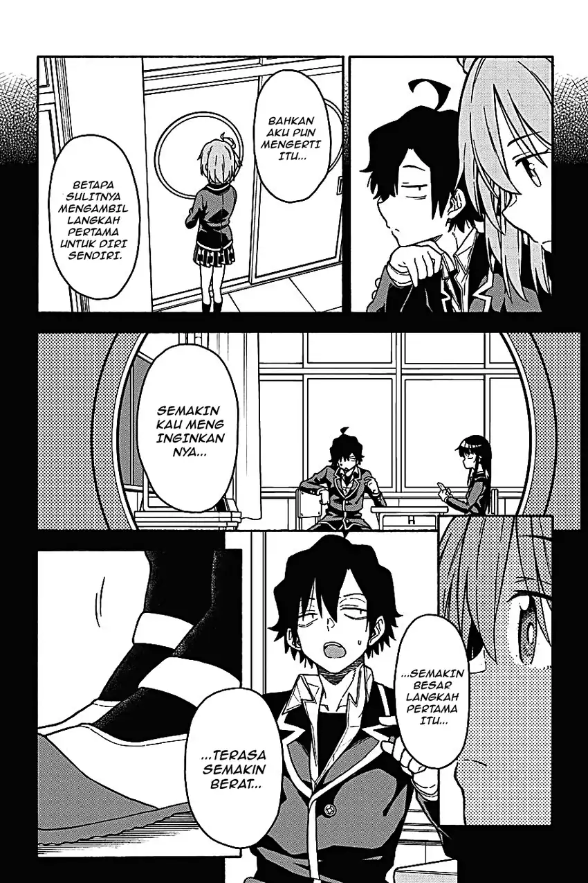 Yahari Ore no Seishun Love Come wa Machigatteiru @comic Chapter 91 Gambar 15