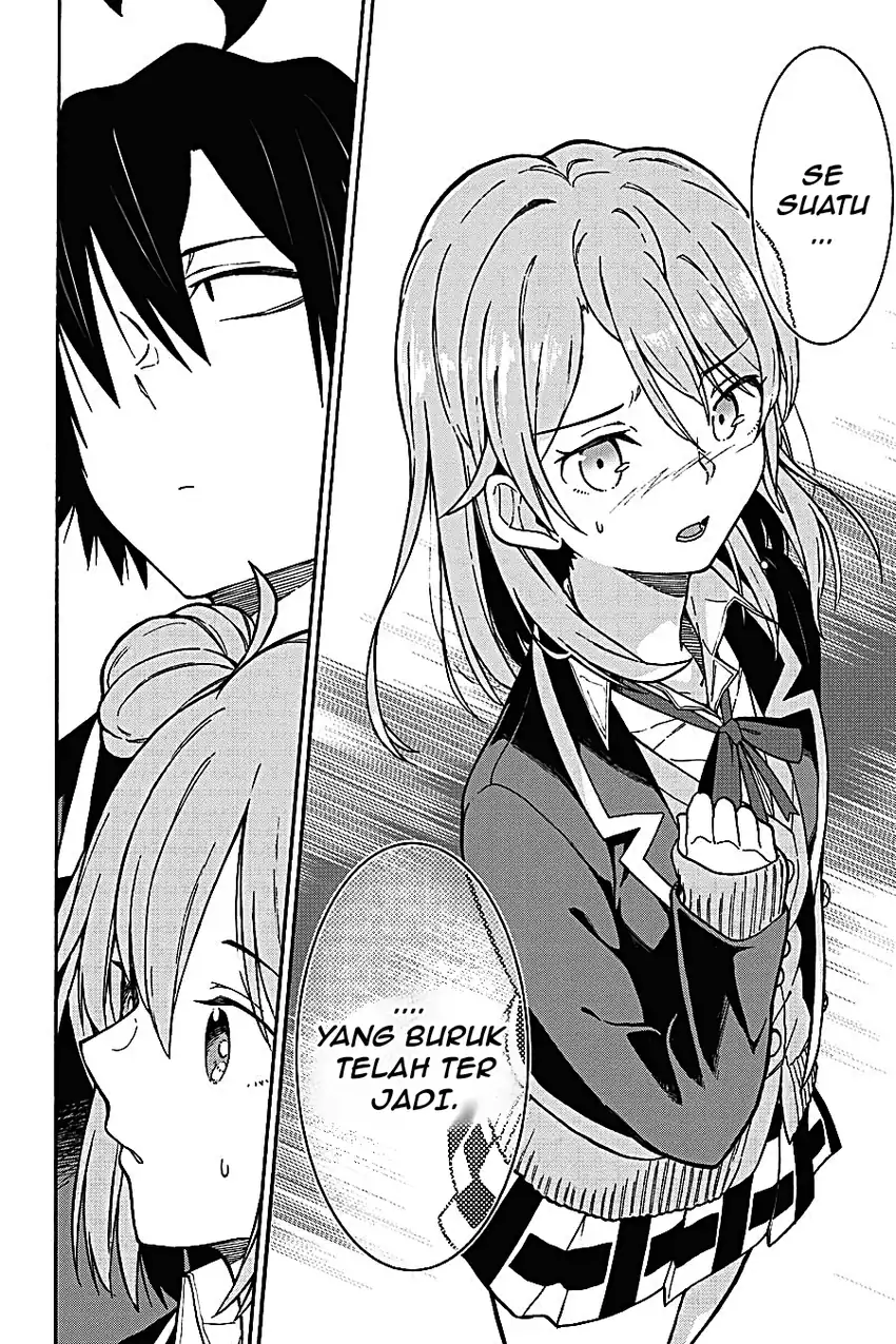 Yahari Ore no Seishun Love Come wa Machigatteiru @comic Chapter 91 Gambar 24