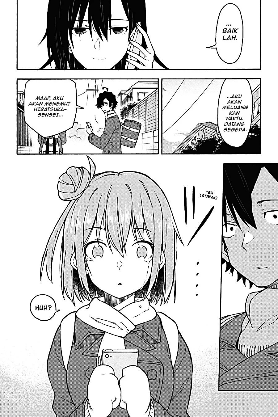 Yahari Ore no Seishun Love Come wa Machigatteiru @comic Chapter 93 Gambar 25