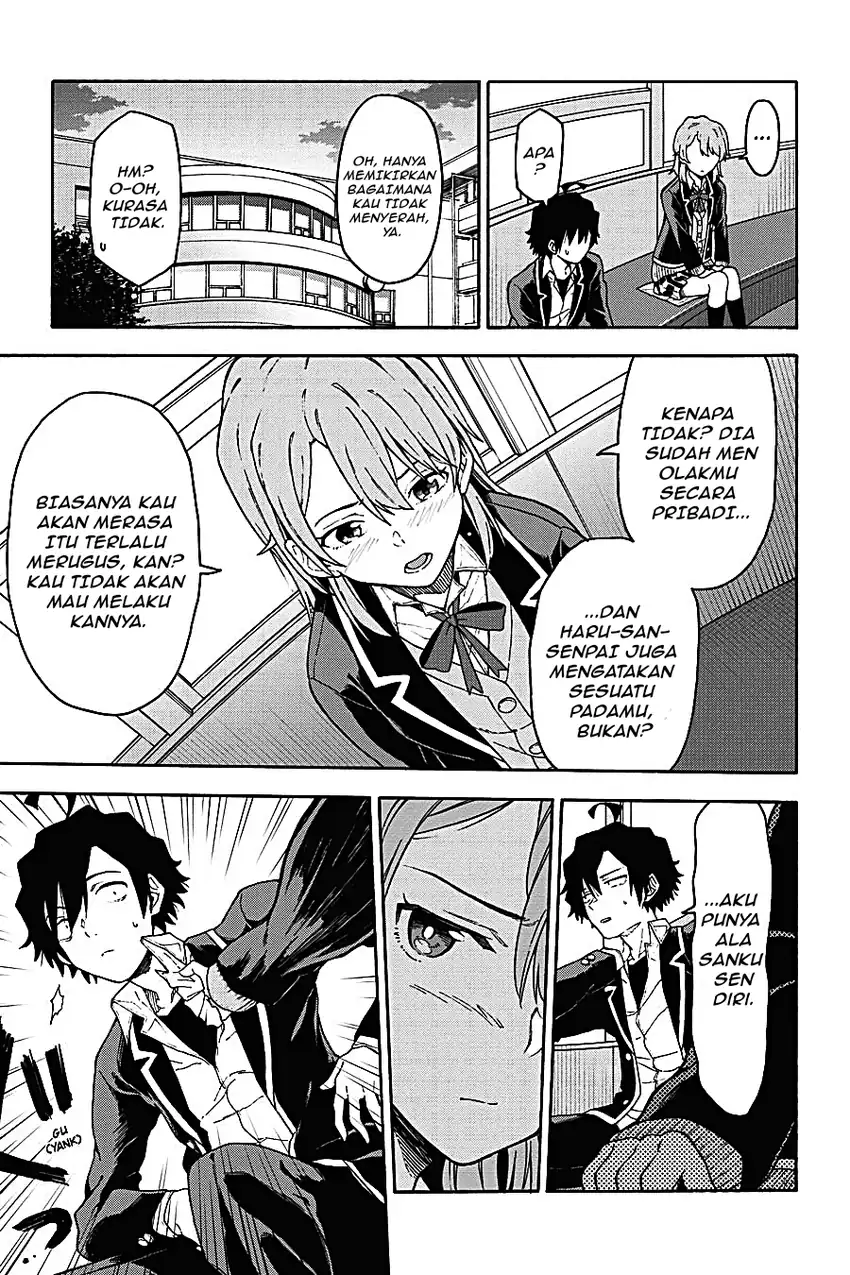 Yahari Ore no Seishun Love Come wa Machigatteiru @comic Chapter 94 Gambar 21