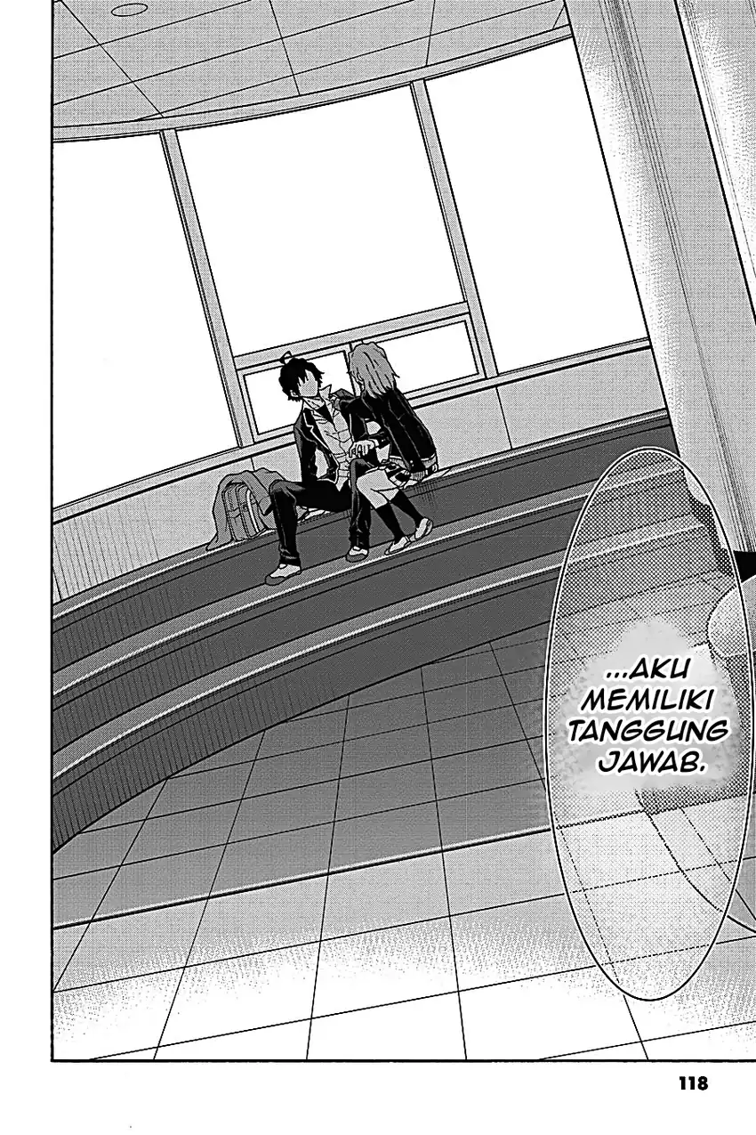 Yahari Ore no Seishun Love Come wa Machigatteiru @comic Chapter 94 Gambar 24