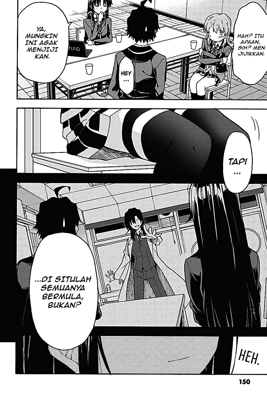Yahari Ore no Seishun Love Come wa Machigatteiru @comic Chapter 95 Gambar 27