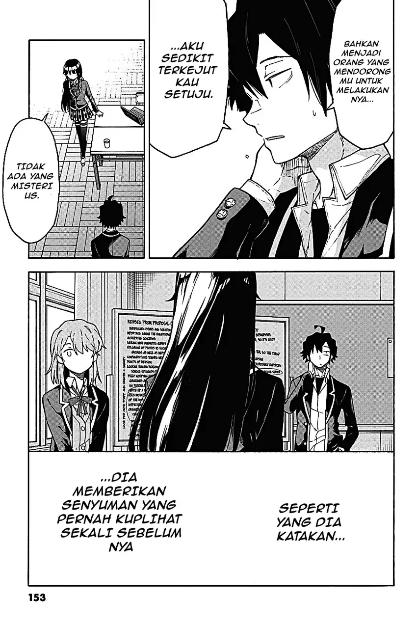 Yahari Ore no Seishun Love Come wa Machigatteiru @comic Chapter 95 Gambar 30